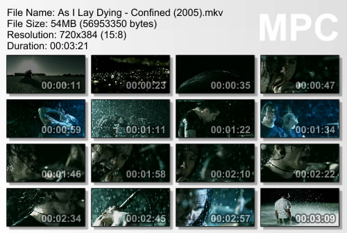 As I Lay Dying - Клипография