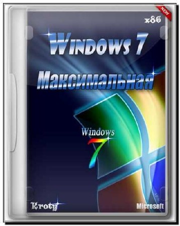 Windows 7 Максимальная KrotySOFT v.12.12 (x86/RUS/2012)