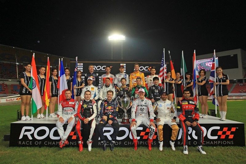 Хорхе Лоренцо на гонке чемпионов ROC 2012