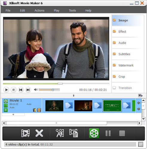 Xilisoft Movie Maker 6.6.0 Build 20121227