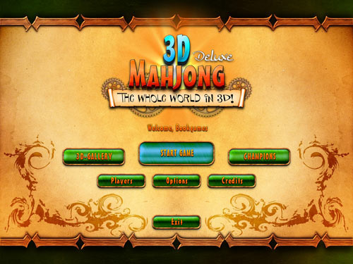 3D Mahjong Deluxe The Whole World in 3D