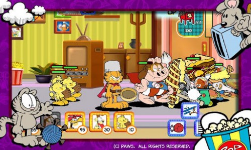 Garfield's Defense. Attack of the Food Invaders (2012/ENG) Android