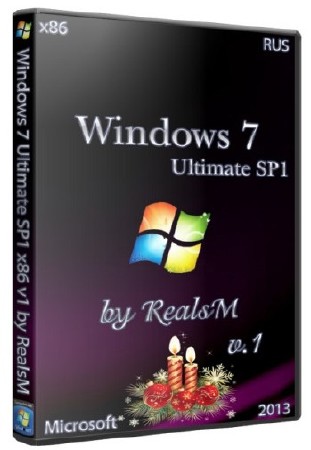 Windows 7 Ultimate SP1 x86 v1 by RealsM (2013/RUS)