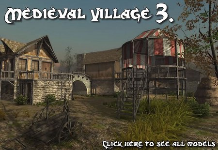 Dexsoft : Medieval Village 3. Model Pack