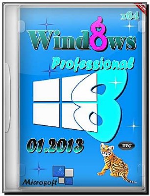 Windows 8 x64 Professional VL Ru by OVGorskiy + Office 2013 (2013) Rus