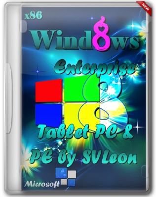 Windows 8 Pro VL x86 Tablet PC & PE by SVLeon (2013/RUS)