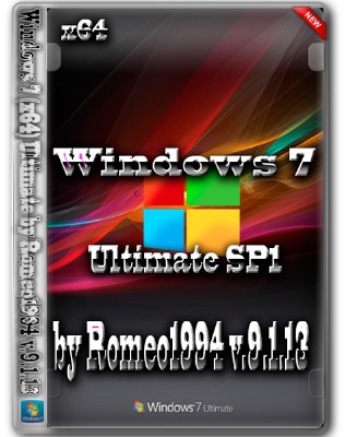 Windows 7  Ultimate by Romeo1994 v.9.1.13 (x64/2013/RUS)