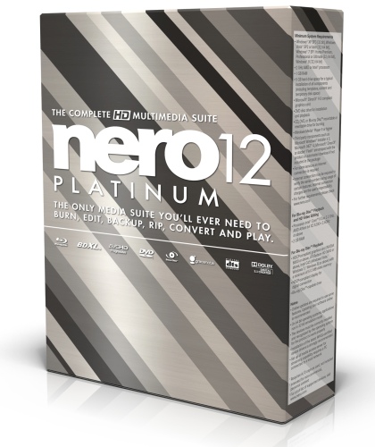 Nero 12 Platinum 12.0.03400 with Content Pack (2013)