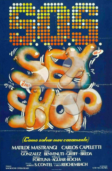 S.O.S. Sex Shop Como Salvar Meu Casamento / S.O.S.      (Alberto Salvá, Citera / Sincrocine) [1984 ., Feature, Classic, Comedy, TVRip]