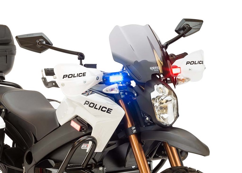 Полицейские электроциклы Zero DS и Zero S 2013