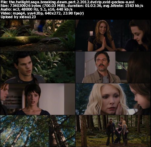 The Twilight Saga Breaking Dawn Part 2 2012 Dvdrip Xvid Geckos