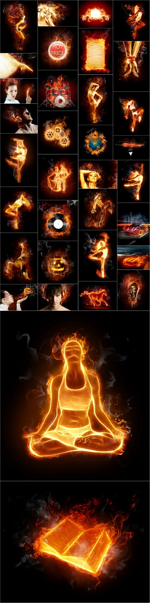 Stock Photos - Flames
