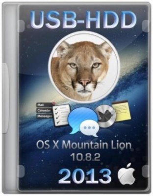 OS X Mountain Lion 10.8.2 - USB-HDD Image