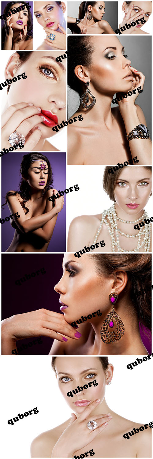Stock Photos - Woman with Jewellery