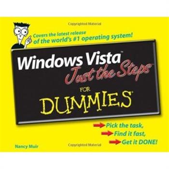 Windows Vista Just the Steps For Dummies Nancy C. Muir