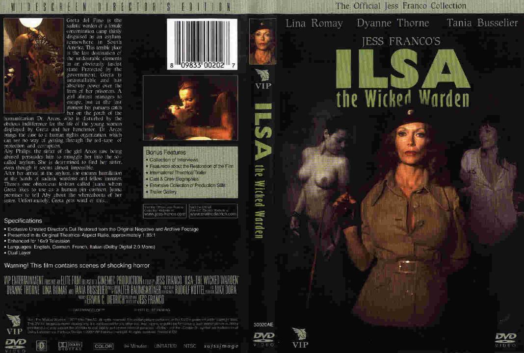 Greta - Haus ohne Männer/Ilsa - The Wicked Warden /  -   (Jesus Franco, Elite Film) [1977 ., Horror, DVDRip] [rus]