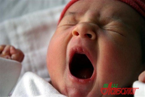 Зевота и рефлекс у маленького ребенка