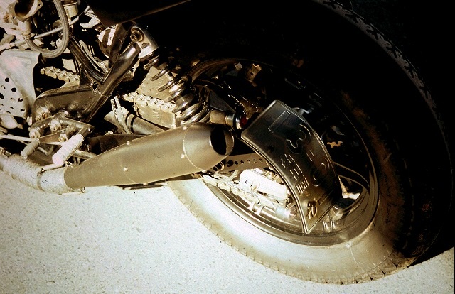 Кастом An-Bu Skull Tiger на базе Yamaha XS650
