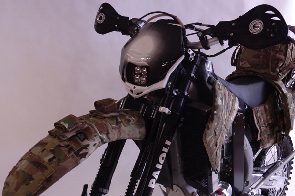 Полноприводный мотоцикл Christini AWD 450 Military