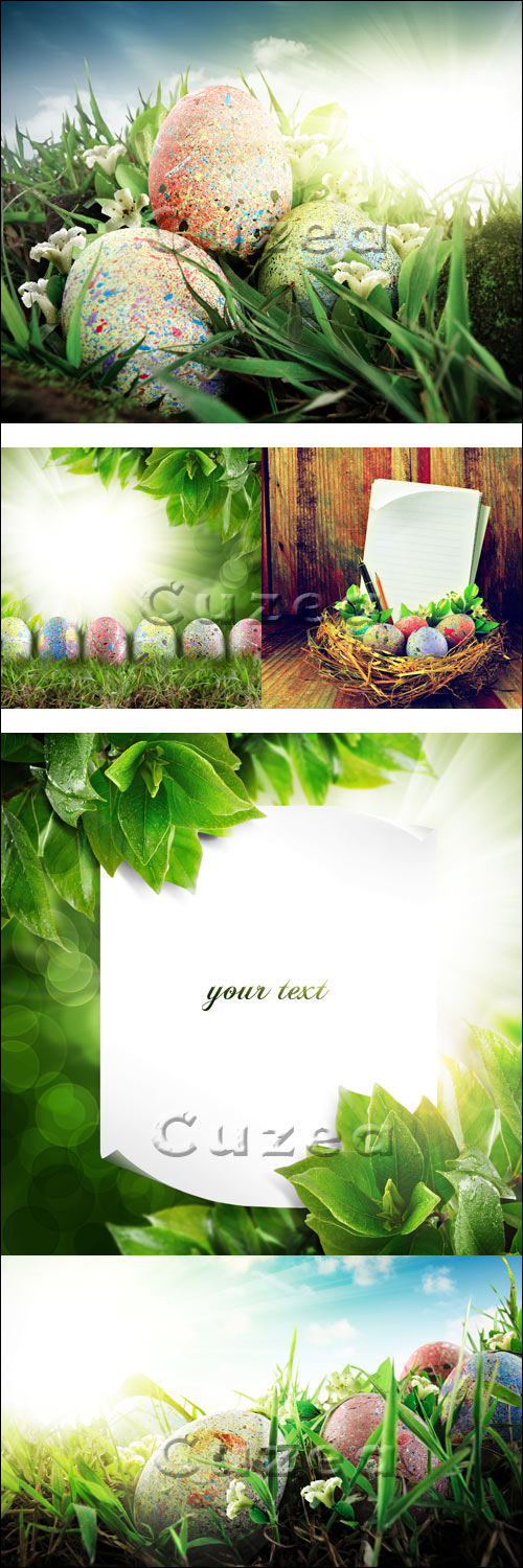   / Easter vintage background - Stock photo