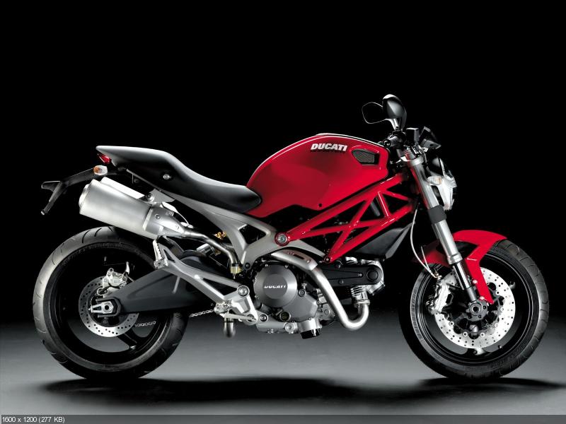 История мотоцикла Ducati Monster в фотографиях